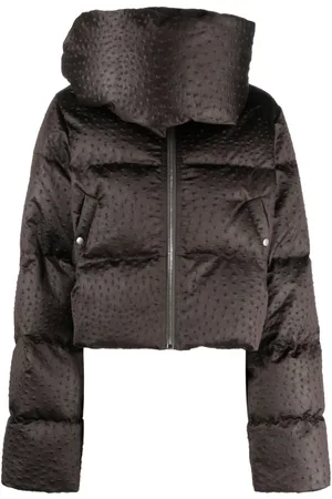 Rick Owens Daunenjacke mit Stehkragen