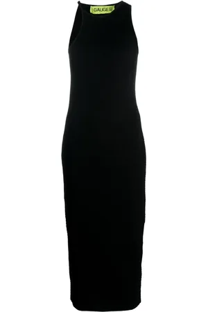 GAUGE81 Asymmetrisches Midikleid