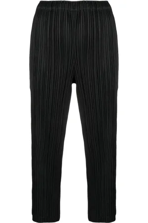 PLEATS PLEASE ISSEY MIYAKE Plissierte Cropped-Hose