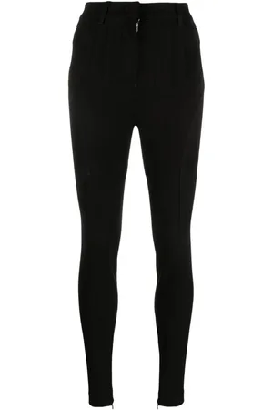 Stella McCartney Skinny-Hose aus Leder