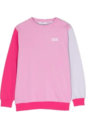 GCDS Sweatshirt in Colour-Block-Optik