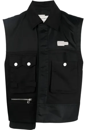 Feng Chen Wang Weste mit Taschendetail