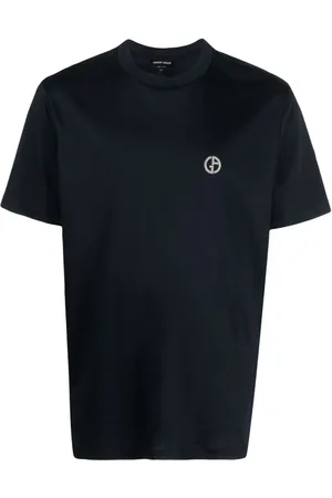 Giorgio Armani T-Shirt mit Logo-Stickerei
