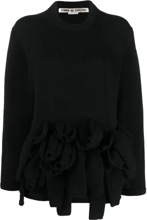 Comme des Garçons Pullover mit V-Ausschnitt