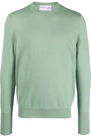 BALLANTYNE Kaschmirpullover mit rundem Ausschnitt