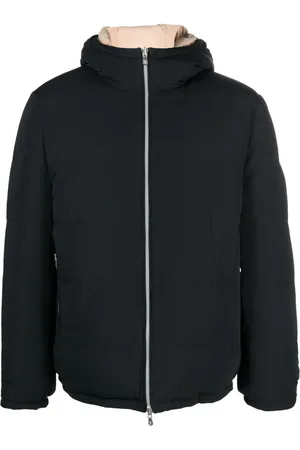 Brunello Cucinelli Gesteppte Jacke mit Reißverschluss