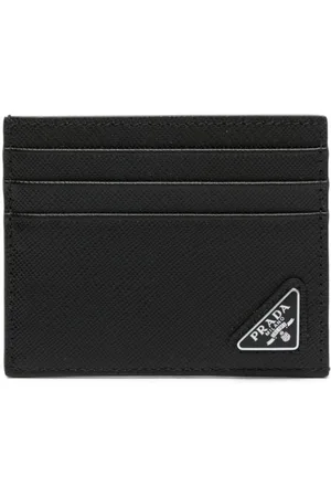 Prada Karteneui mit Logo-Schild