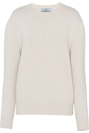 Prada Pullover mit Logo-Stickerei