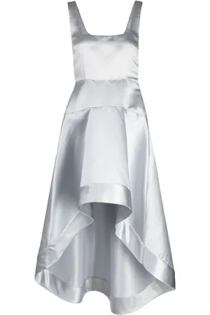Cynthia Rowley Midikleid aus Satin