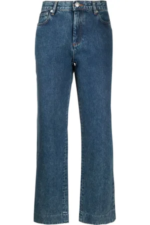 A.P.C. Gerade Cropped-Jeans