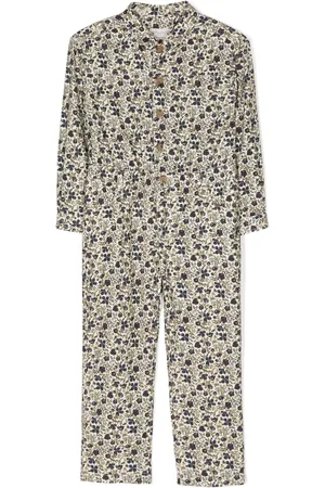 BONPOINT Bertie Jumpsuit mit Blumen-Print