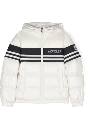 Moncler Gefütterte Jacke mit Streifen