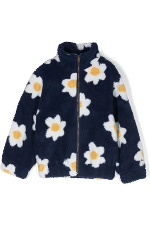 Bobo Choses Bomberjacke mit Big Flower-Jacquardmuster
