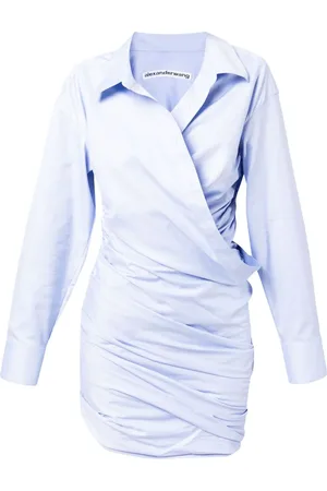 Alexander Wang Asymmetrisches Hemdkleid