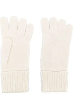Woolrich Kaschmirhandschuhe mit Logo-Patch