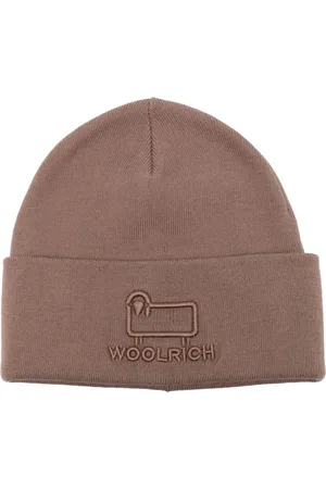 Woolrich Beanie mit Logo-Stickerei