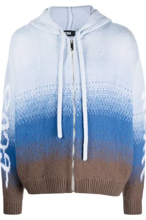 GCDS Kapuzenjacke mit Jacquardmuster