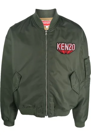 Kenzo Bomberjacke mit Logo-Patch