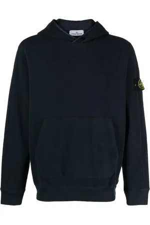Stone Island Hoodie mit Kompass-Patch