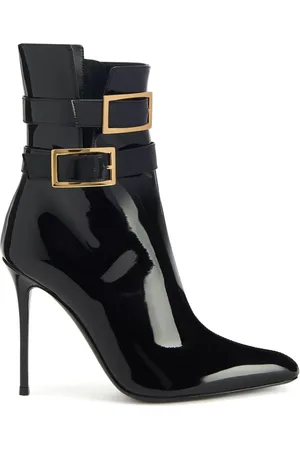 Giuseppe Zanotti Kniehohe Stiefel in Lackoptik 105mm