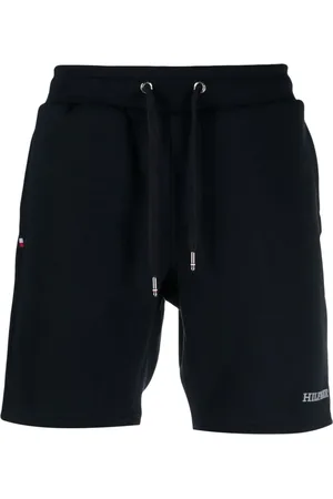 Tommy Hilfiger Joggingshorts mit Logo-Stickerei