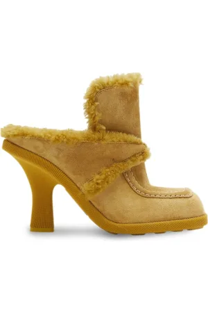 Burberry Mules mit Shearling