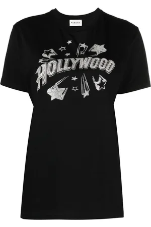 P.A.R.O.S.H. T-Shirt mit Slogan-Print
