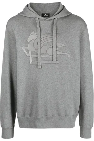 Etro Hoodie mit Logo-Stempel