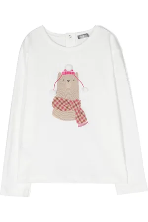 Il gufo T-Shirt mit Teddy-Print