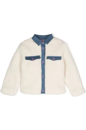 Billieblush Jacke aus Faux Fur mit Print