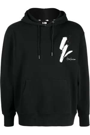 YOHJI YAMAMOTO X New Era Hoodie mit Logo-Print