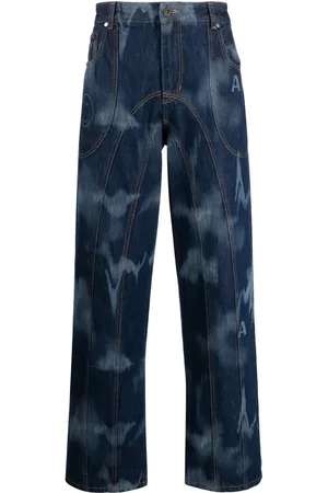 Ahluwalia Signature Straight-Leg-Jeans
