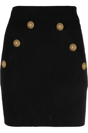 Balmain Gestrickter Minirock
