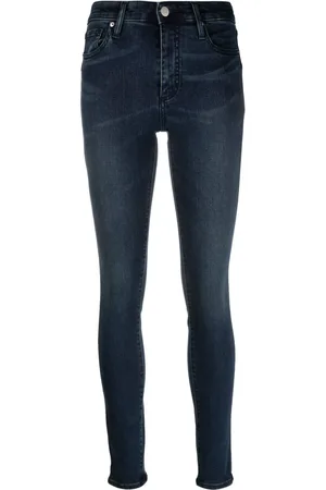 Armani Exchange Skinny-Jeans mit hohem Bund