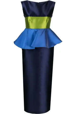 Destree Midikleid in Colour-Block-Optik