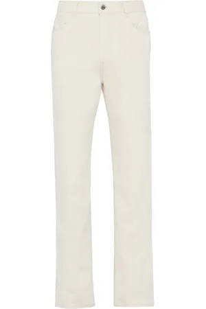 Prada Straight-Leg-Hose aus Cord