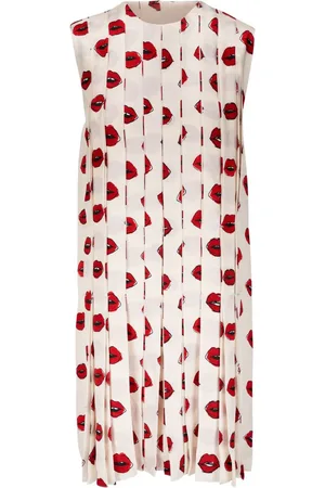 Khaite Kleid mit grafischem Print