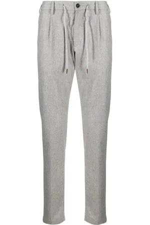 ELEVENTY Melierte Tapered-Hose