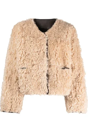 Stand Studio Wendbarer Shearling-Mantel