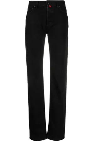 032c Halbhohe Straight-Leg-Jeans