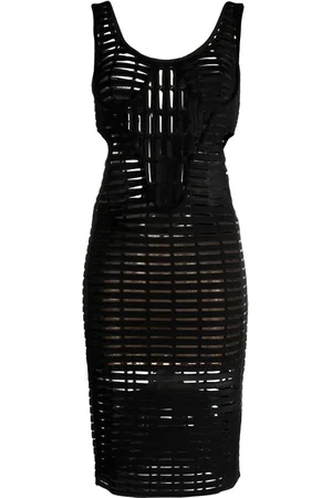GENNY Midikleid mit Cut-Outs