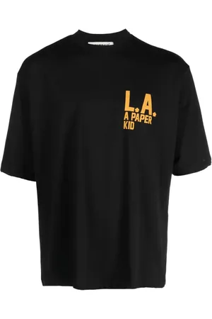 A PAPER KID T-Shirt mit Logo-Print