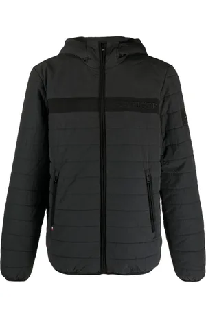 Tommy Hilfiger Gefütterte Kapuzenjacke mit Logo