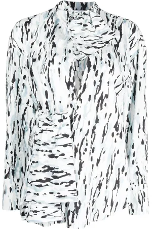 Msgm Bluse mit grafischem Print