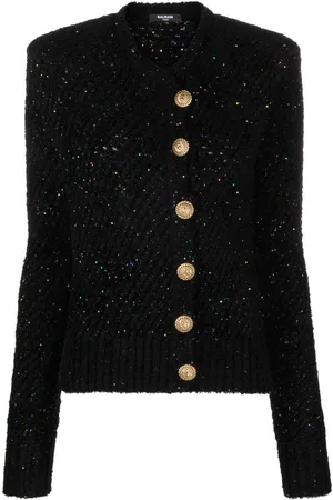 Balmain Gerippter Cardigan