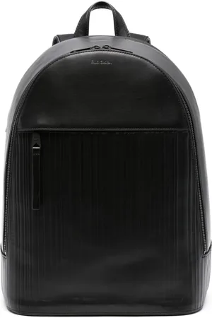 Paul Smith Rucksack aus Leder mit Logo