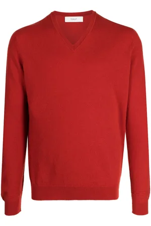 PRINGLE OF SCOTLAND Kaschmirpullover mit V-Ausschnitt