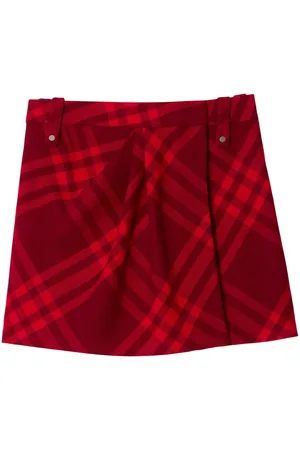 Burberry Minirock mit Check
