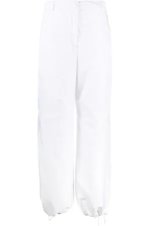 Moncler Straight-Leg-Hose mit hohem Bund