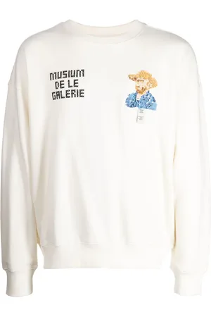 Musium Div. Sweatshirt mit Logo-Stickerei